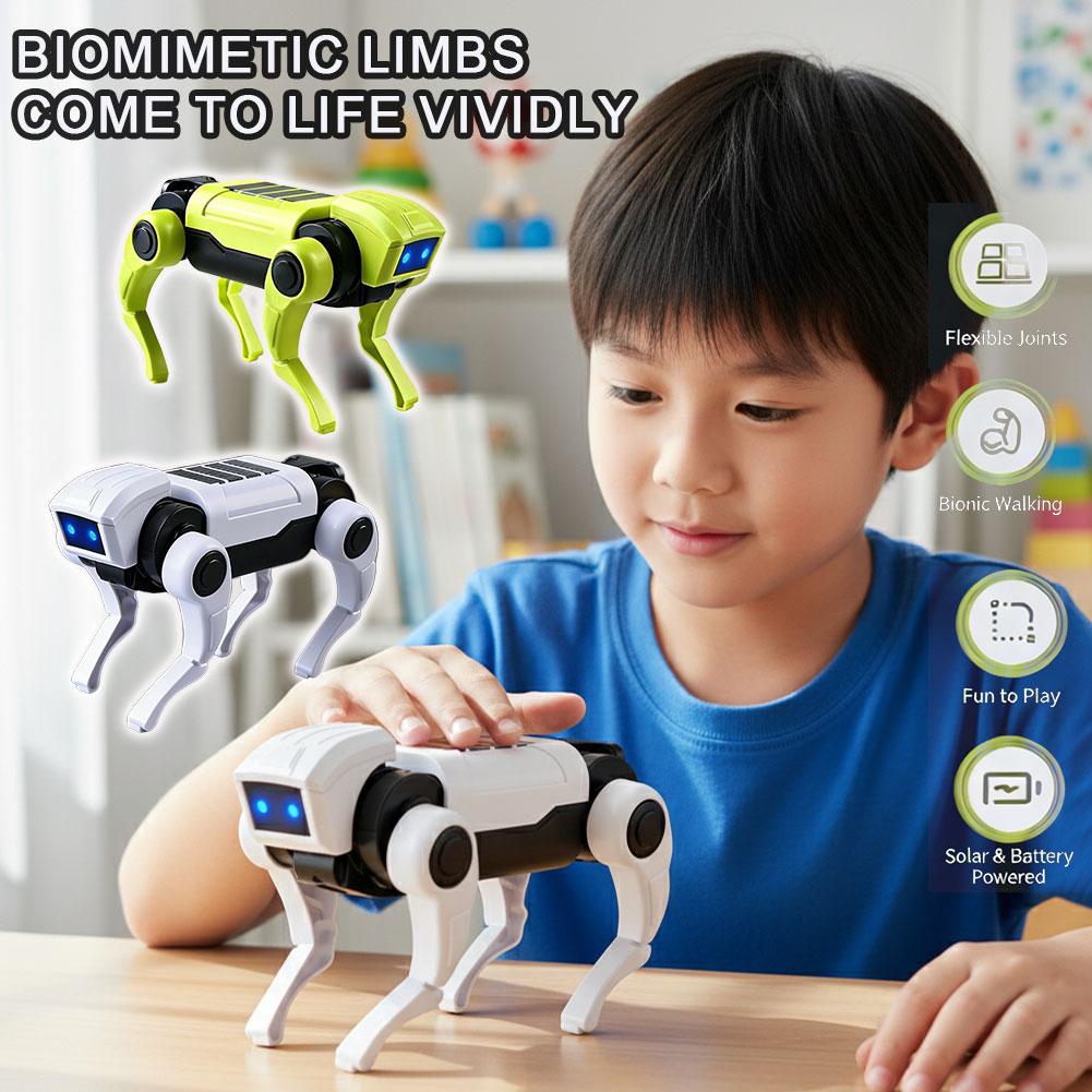Diy Electronics Kids - Mainan Anjing Robot RC Perakitan DIY