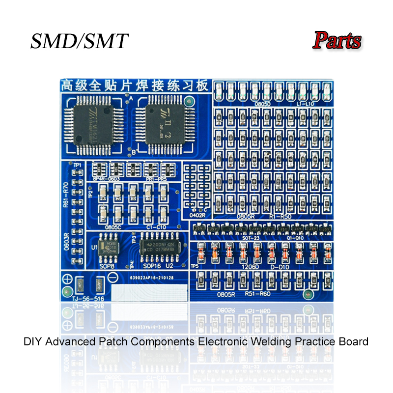 Pcb Etching Kit - 02 Komponen Tambalan Kit Papan Latihan