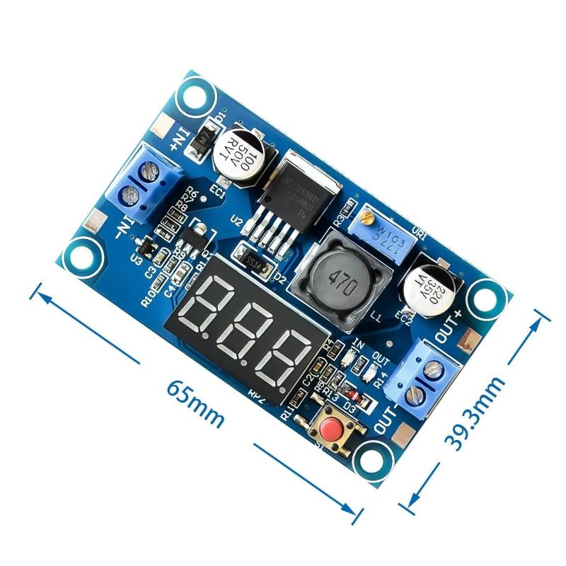 Diy Electronic - Modul Catu Daya LM2596 Dengan Layar