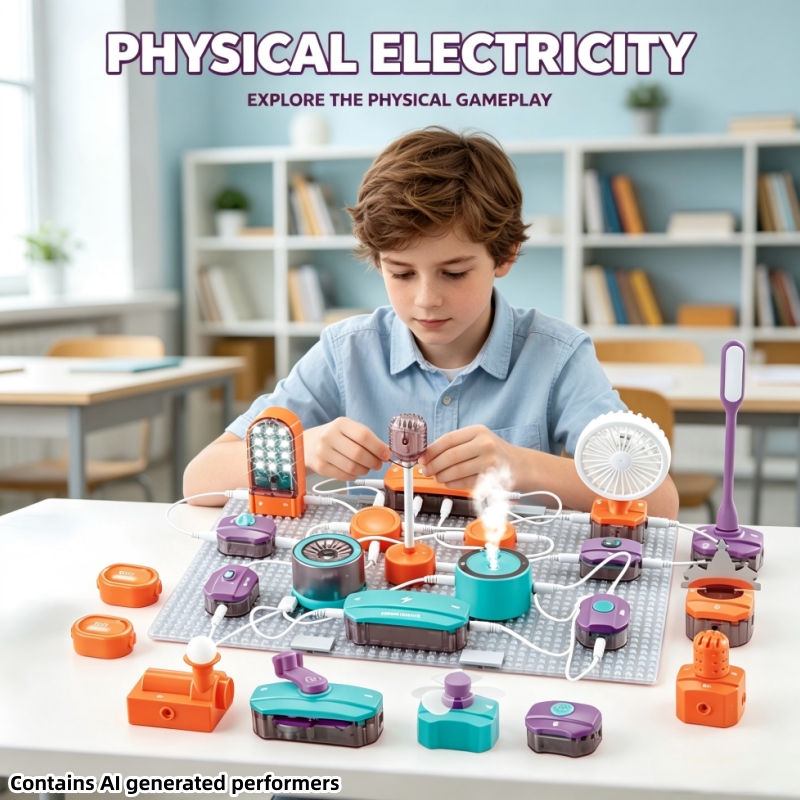 Diy Electronics Projects For Students - Kit Pembangun Sirkuit Sains DIY untuk