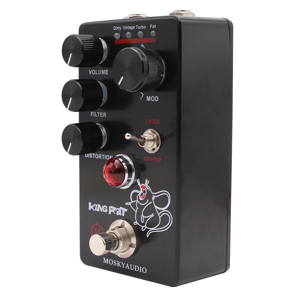 Diy Guitar Electronics - Mosky KING RAT Pedal Efek Distorsi