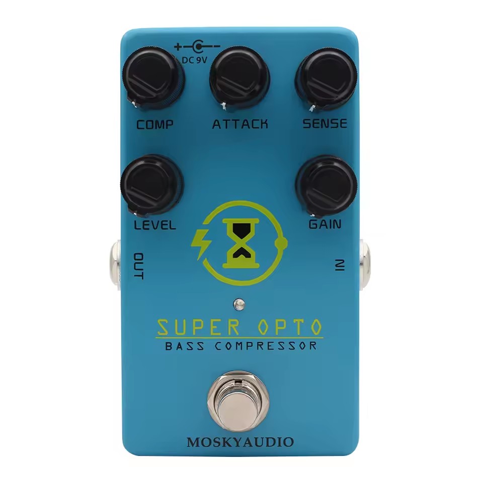 Diy Guitar Electronics - Mosky Super OPTO Bass Optical Compressor