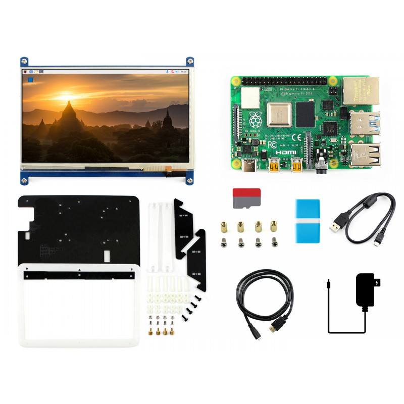 Diy For Electronics - Kit Layar Raspberry Pi 4 Model