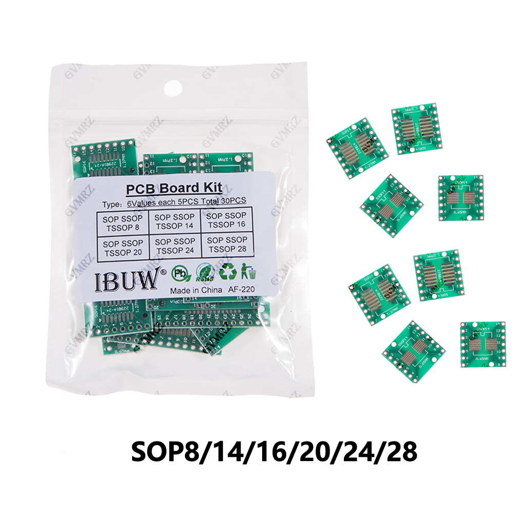 Pcb Etching Kit - 30 Buah 6 Nilai SOP SSOP
