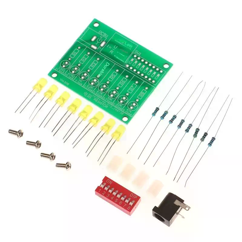 Diy Electronics Soldering Kit - Kit Praktik Penyolderan DIY Uji Arus