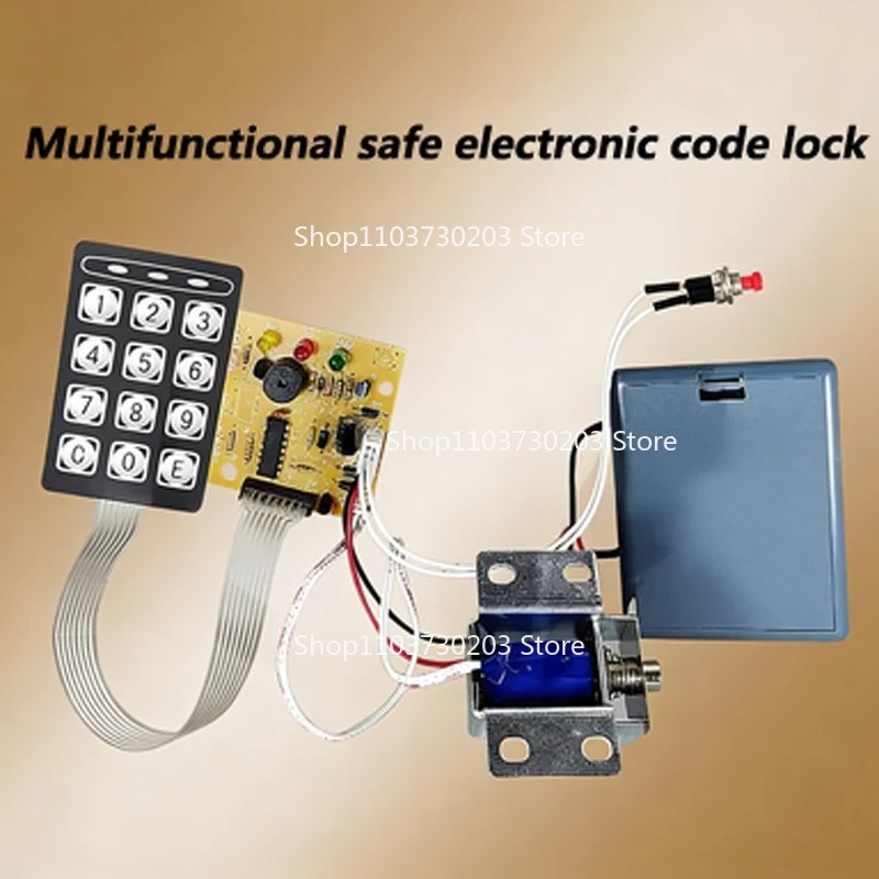 Learn Diy Electronics - Kit Perbaikan Panel Brankas Multifungsi Menggantikan