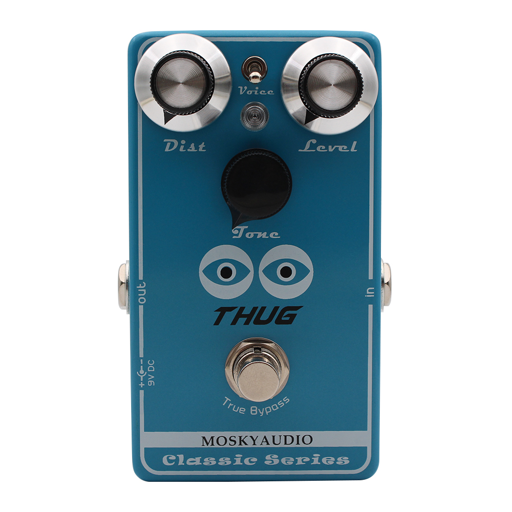 Diy Guitar Electronics - Pedal Efek Distorsi Penguatan Tinggi Mosky