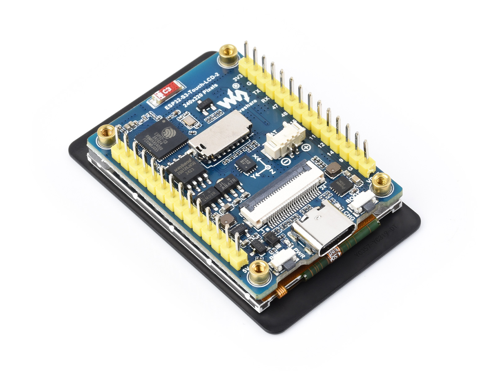 Waveshare ESP32-S3 2 inci papa - Diy Electronic ulasan dan harga