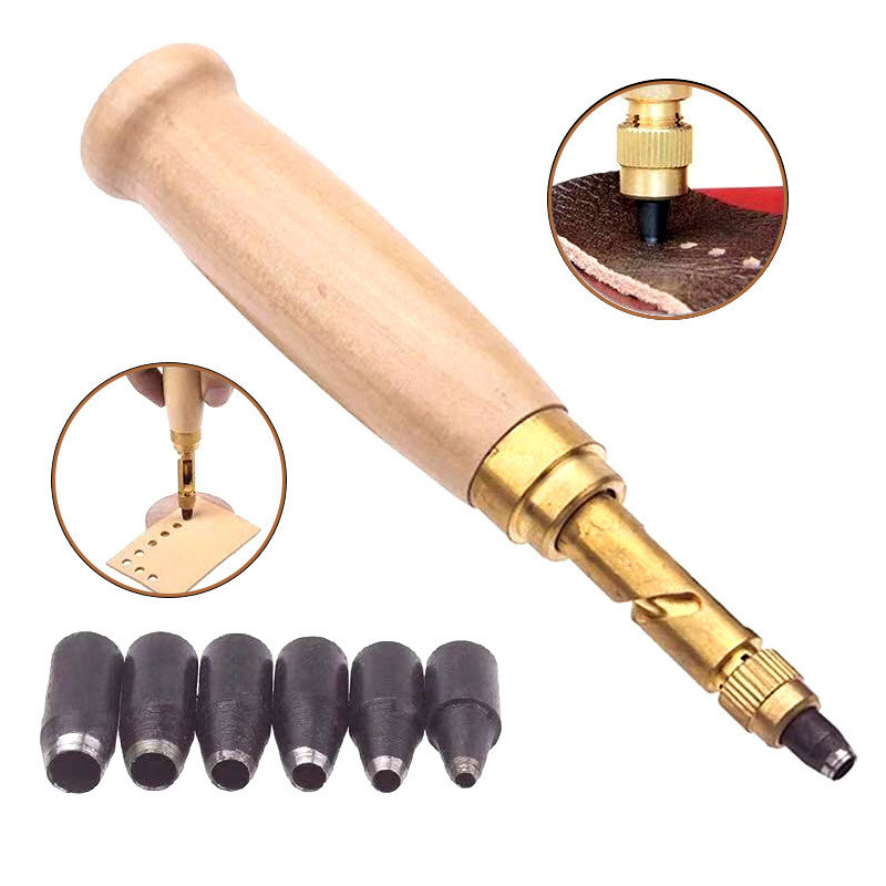 Perforator Putar Kulit DIY 6-p - Diy Electronics Starter Kit ulasan dan harga
