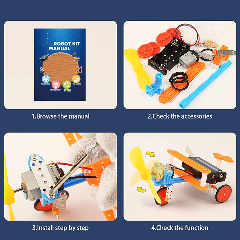 6 Set Kit Robotika Percobaan S - Diy Electronics Kids ulasan dan harga