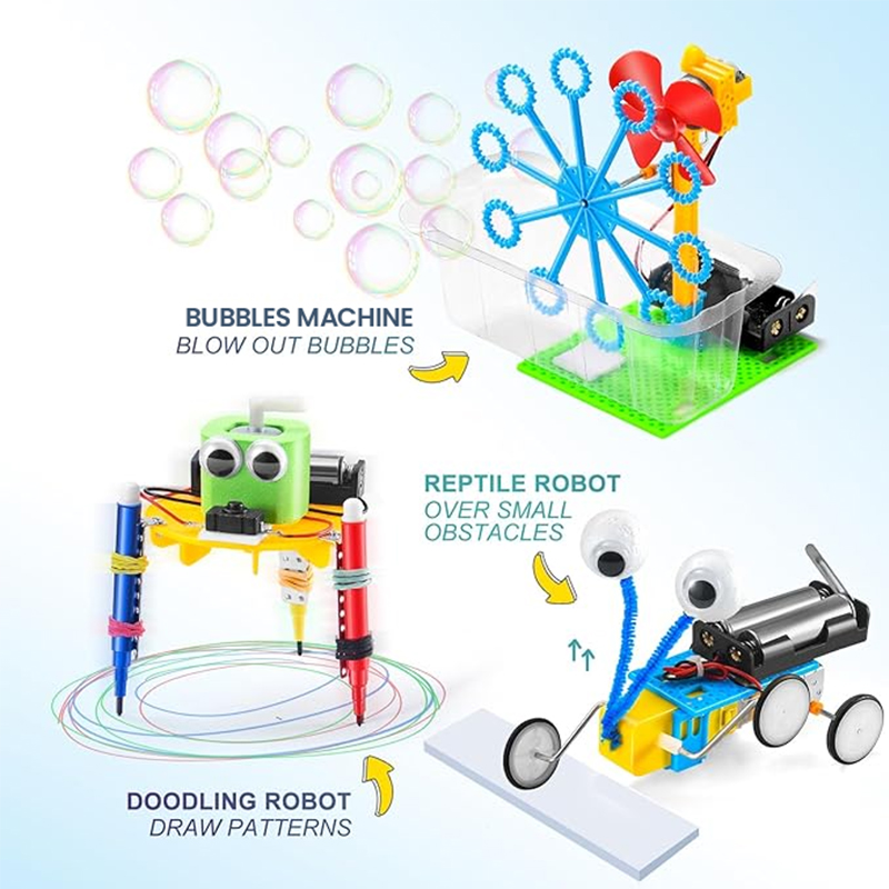 6 Set Kit Robotika Percobaan S - Diy Electronics Kids ulasan dan harga