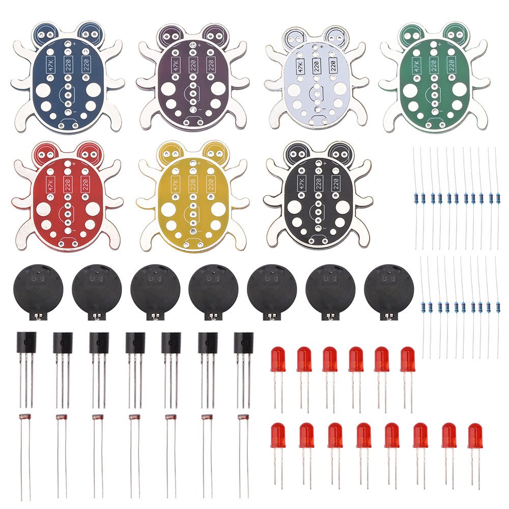 Kit Solder Elektronik LED DIY, - Diy Electronics Learning Kit ulasan dan harga