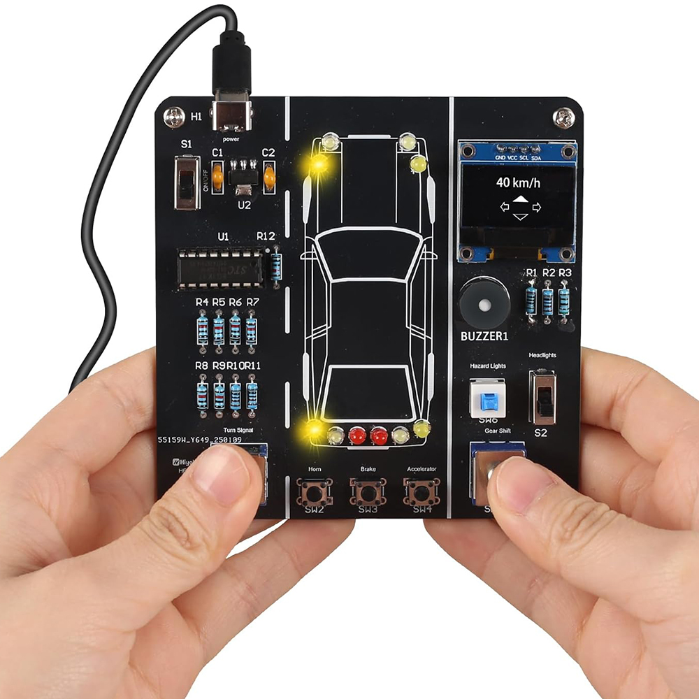 Kit Latihan Penyolderan Simula - Diy Electronics Projects For Students ulasan dan harga