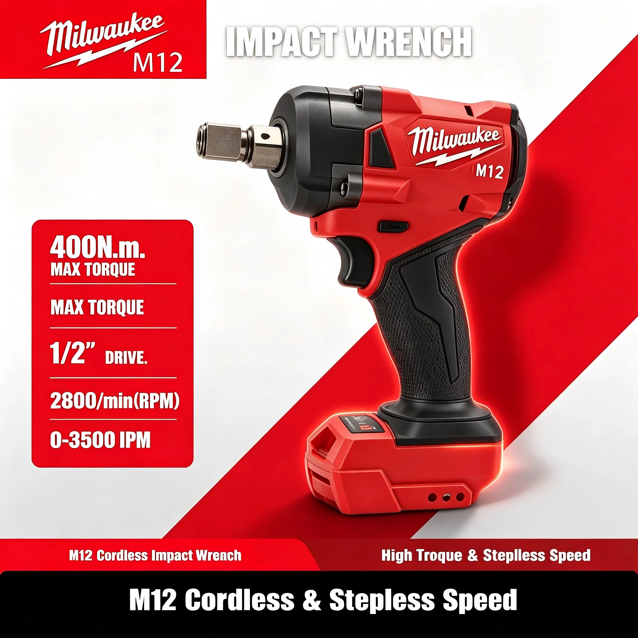 Milwaukee M12 M18 FUEL Brushle - Milwaukee Drill M12 Fuel ulasan dan harga