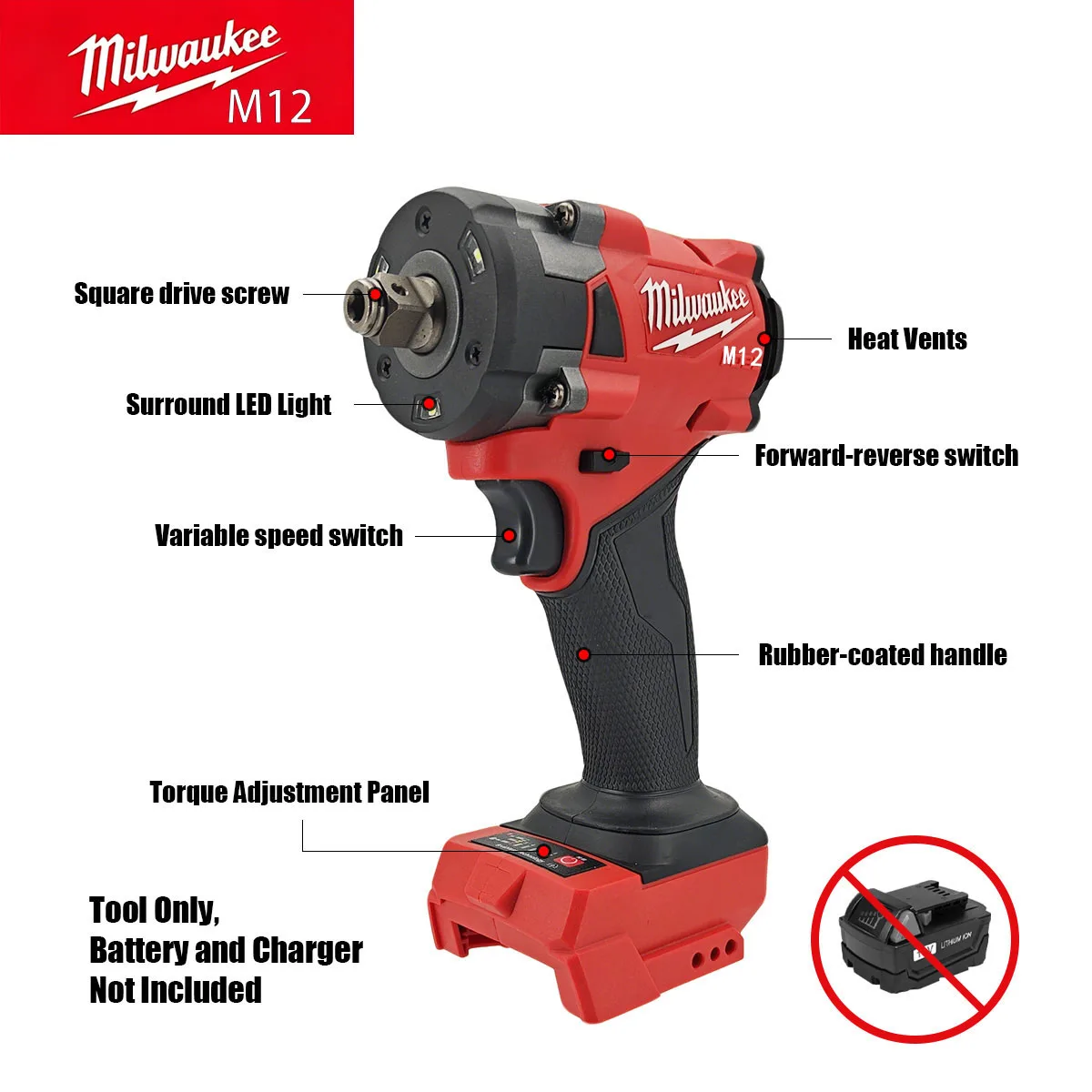 Milwaukee M12 M18 FUEL Brushle - Milwaukee Drill M12 Fuel ulasan dan harga