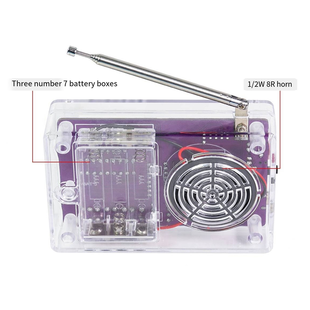 A72Z Baru HU-017B Kit Elektron - Diy Electronics Soldering Kit ulasan dan harga