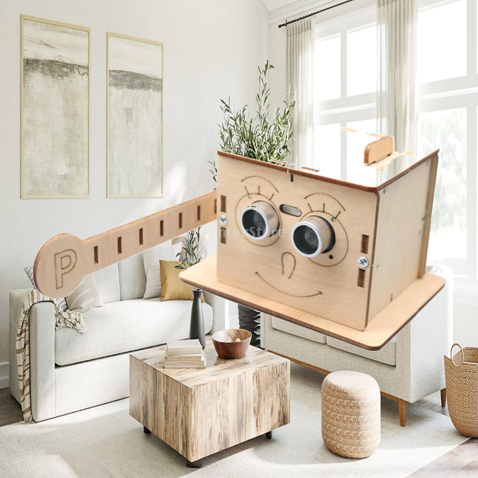 Kit Mainan Kayu Rakitan Gerban - Diy Electronics Kids ulasan dan harga