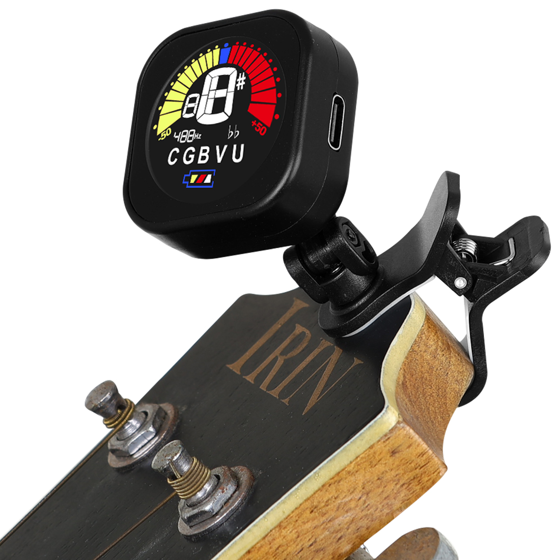 Tuner Gitar Layar LCD Portabel - Diy Guitar Electronics ulasan dan harga