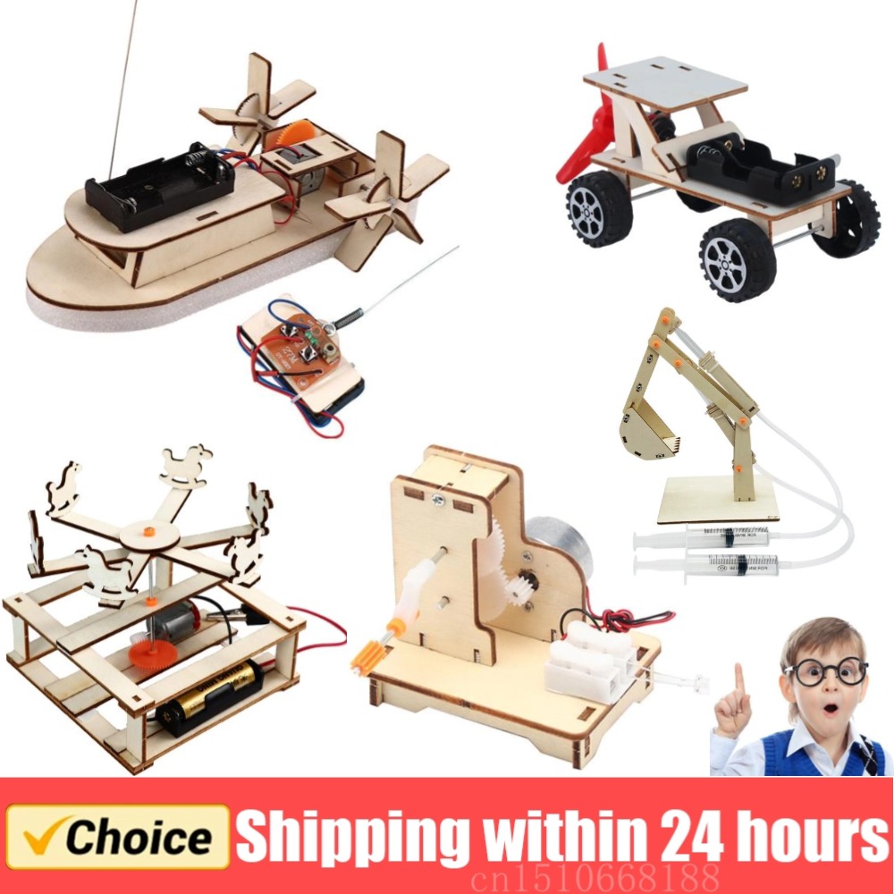 Model perahu DIY mainan sains  - Diy Electronics Kids ulasan dan harga