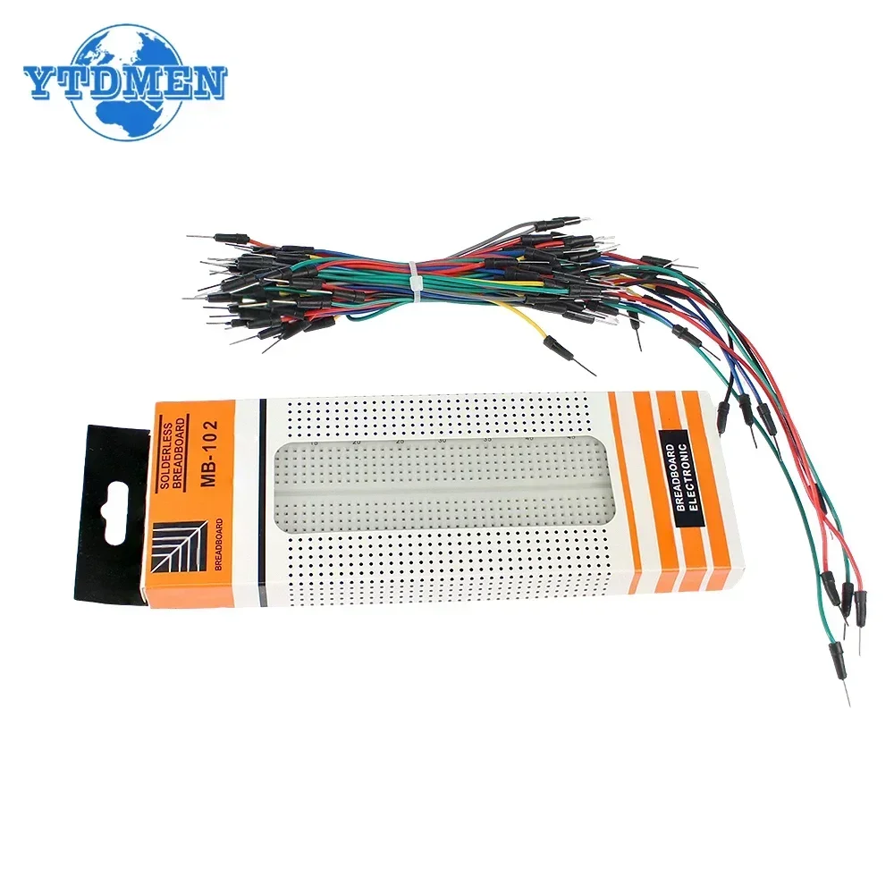MB-102 Breadboard 400 830 poin - Pcb Etching Kit ulasan dan harga