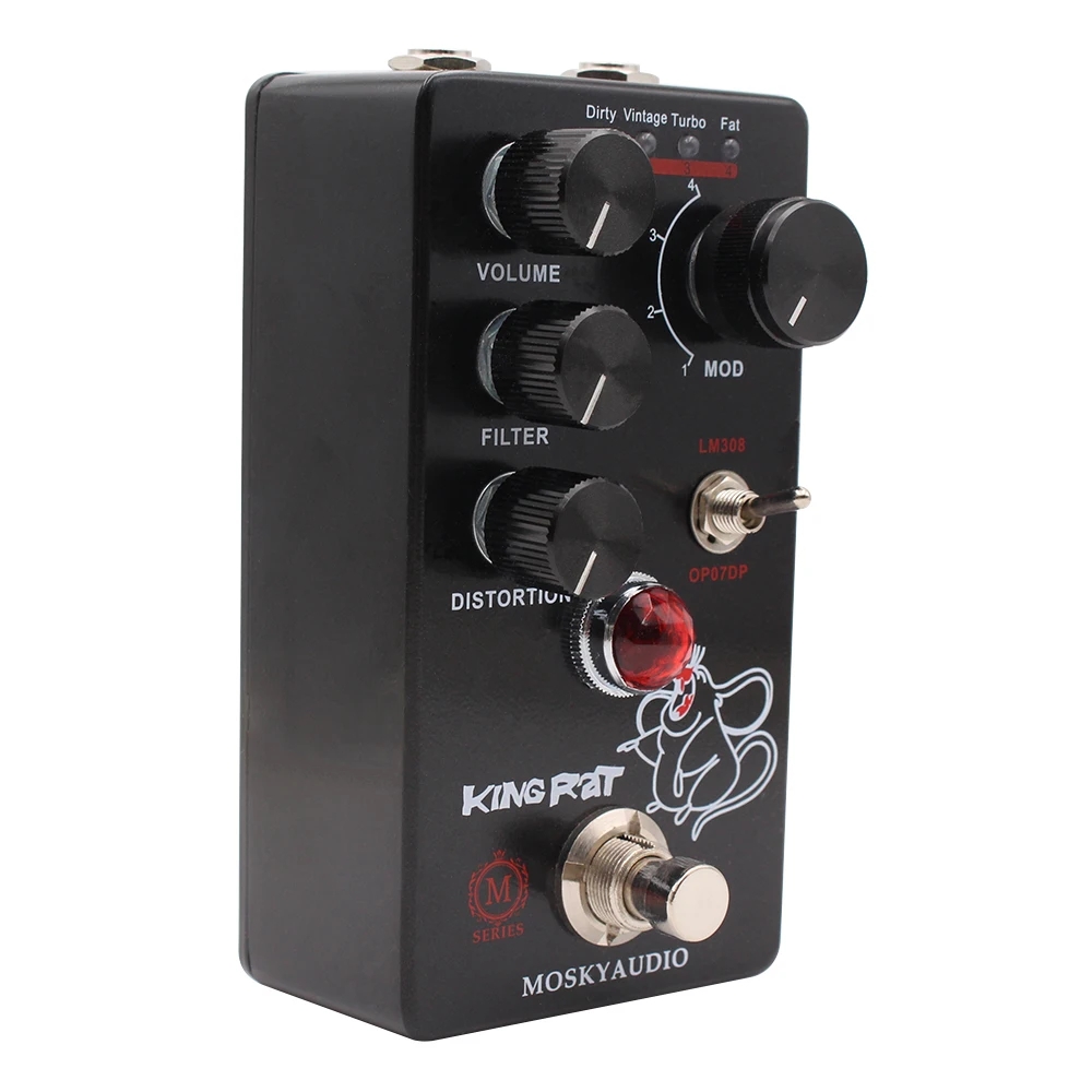 Mosky KING RAT Pedal Efek Dist - Diy Guitar Electronics ulasan dan harga