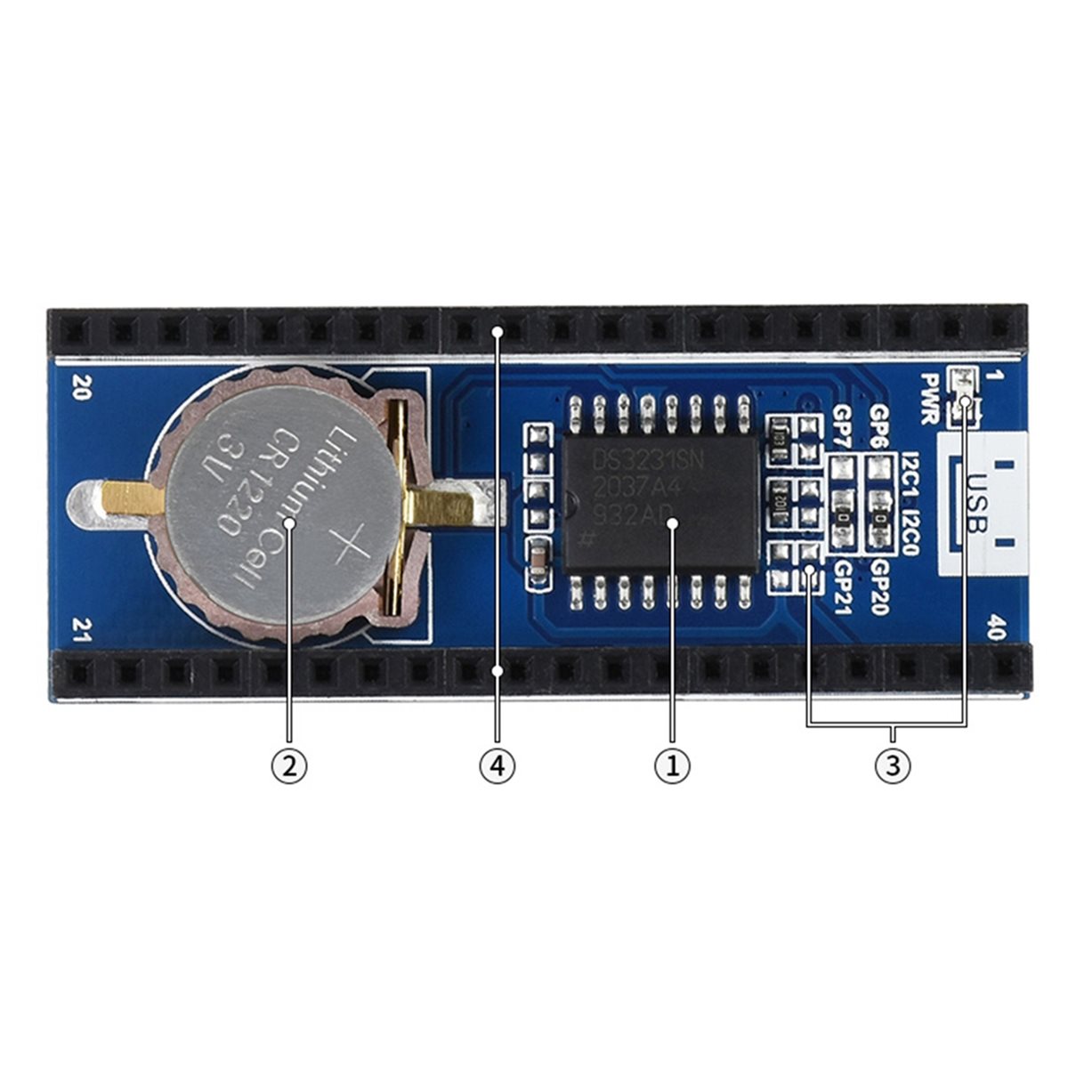 2026 Modul RTC DS3231 Baru Jam - Rtc Module Ds3231 ulasan dan harga