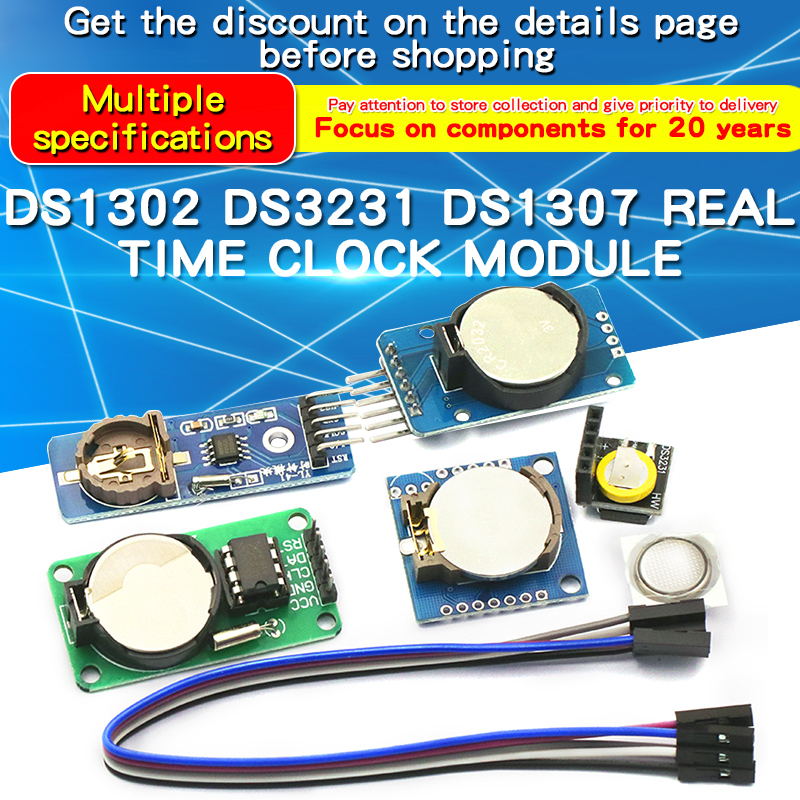 1 Buah DS1302/DS1307/PCF8563/D - Rtc Module Ds3231 ulasan dan harga