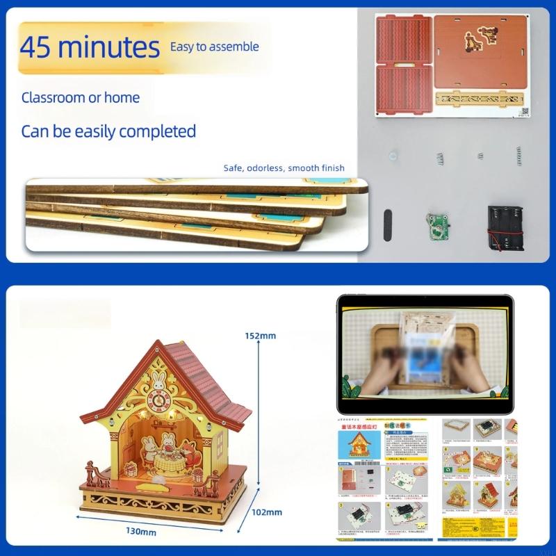 Model Rumah Perakitan Pondok E - Diy Electronics Projects For Students ulasan dan harga