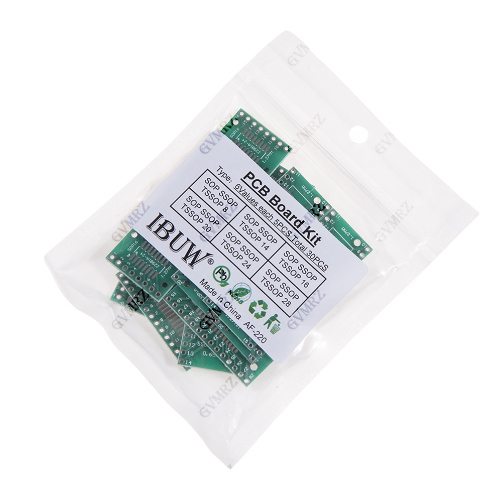 30 Buah 6 Nilai SOP SSOP TSSOP - Pcb Etching Kit ulasan dan harga