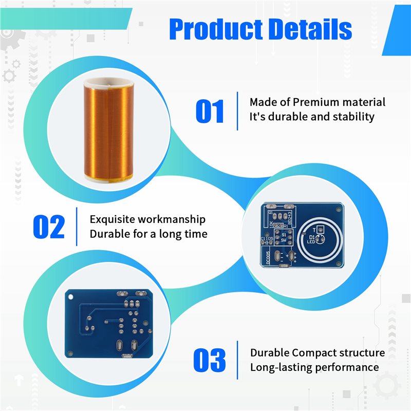 Kit Koil Tesla Mini BD243, Tek - Diy Electronic Modules ulasan dan harga