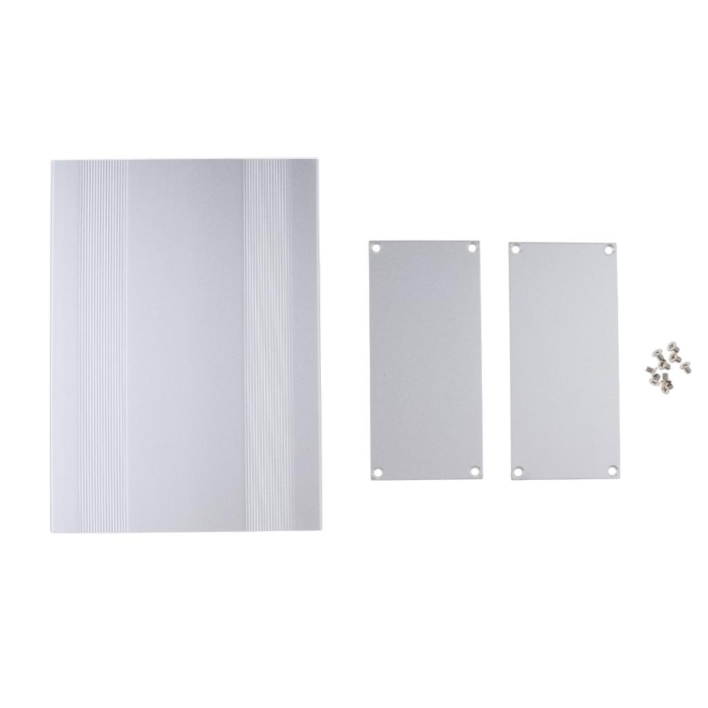 Kotak Proyek Aluminium Perak,  - Useful Diy Electronics Projects ulasan dan harga