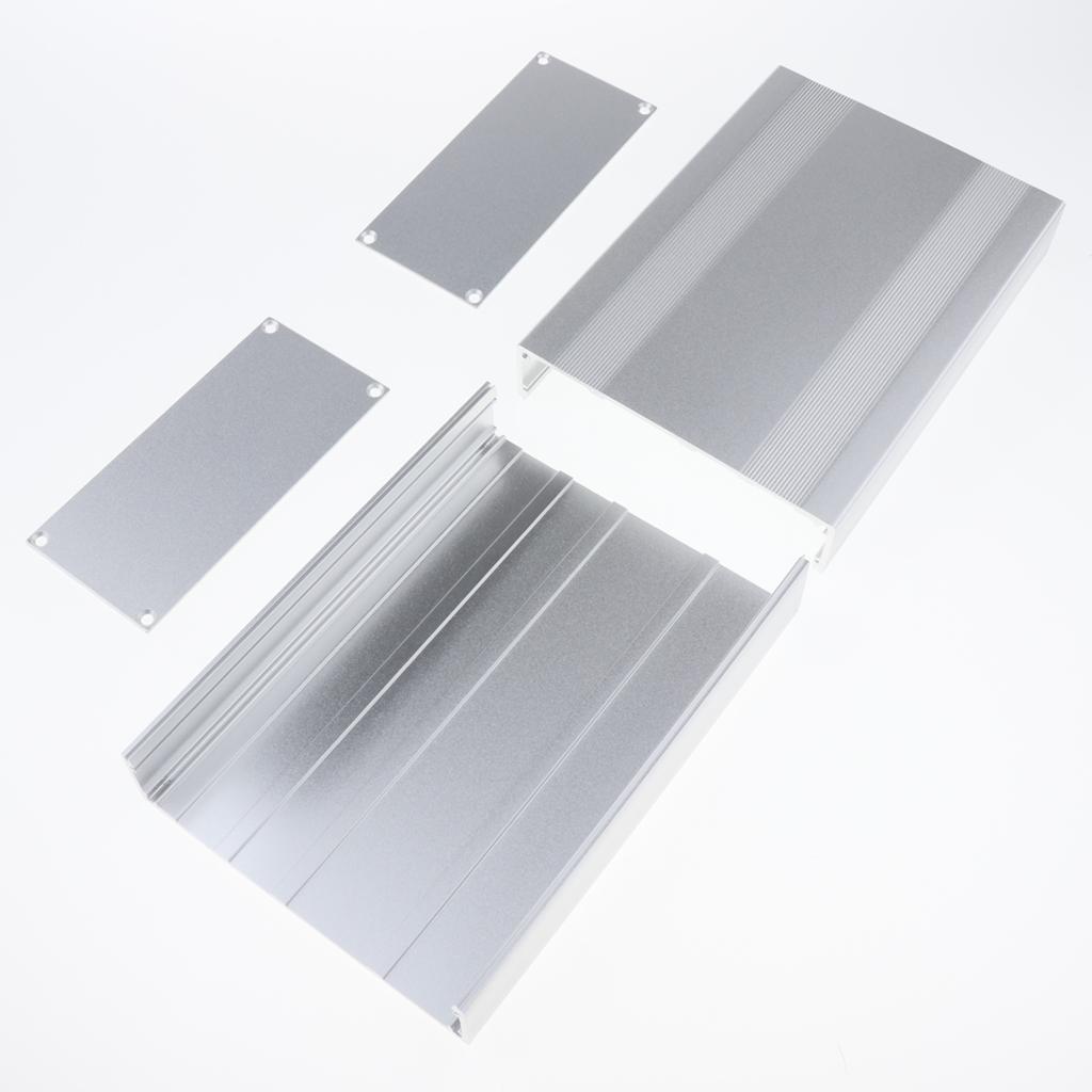 Kotak Proyek Aluminium Perak,  - Useful Diy Electronics Projects ulasan dan harga