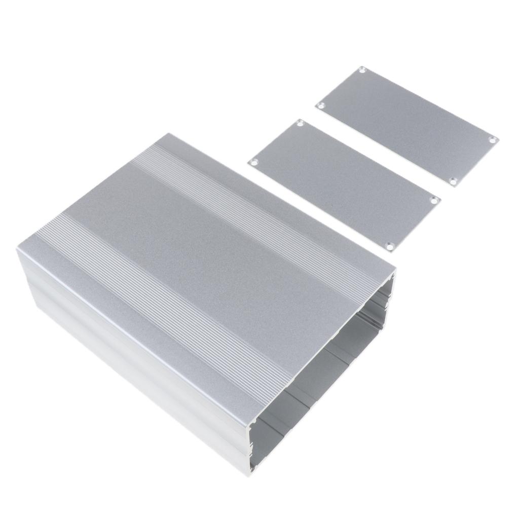 Kotak Proyek Aluminium Perak,  - Useful Diy Electronics Projects ulasan dan harga